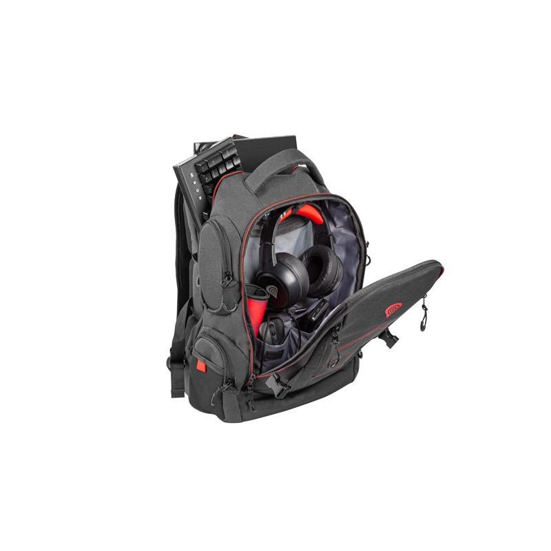 Plecak do notebooka Genesis Pallad 550 15,6"/17,3" czarny | PartsPC.pl