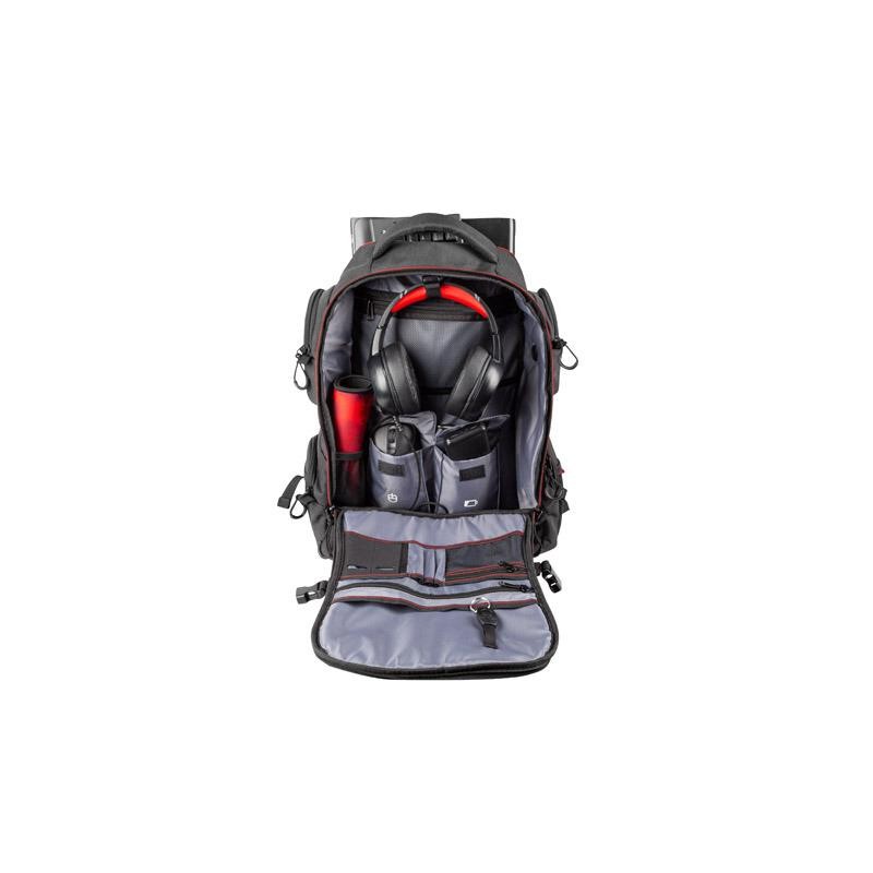 Plecak do notebooka Genesis Pallad 550 15,6"/17,3" czarny | PartsPC.pl
