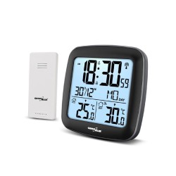 Stacja pogody bezprzewodowa GreenBlue GB542 z systemem DCF k… | PartsPC.pl