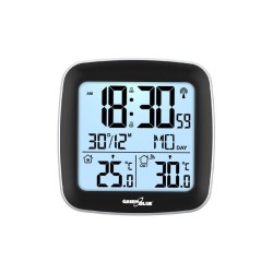 Stacja pogody bezprzewodowa GreenBlue GB542 z systemem DCF k… | PartsPC.pl