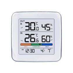 Stacja pogody bezprzewodowa GreenBlue GB169, temperatura + w… | PartsPC.pl