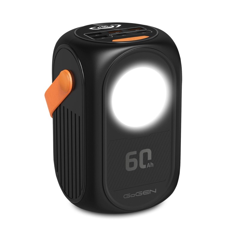 Powerbank GoGen PB600001B 60000 mAh czarny | PartsPC.pl