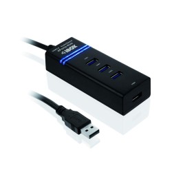 Hub USB iBOX IUH3FB - 4xUSB 3.0 | PartsPC.pl