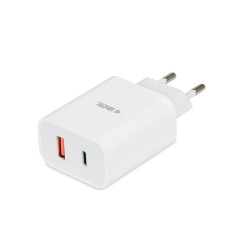 Ładowarka sieciowa iBOX C-36 USB A+C 20W kabel USB-C do USB-C