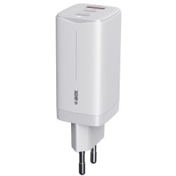 Ładowarka sieciowa GaN iBOX C-65 USB-C PD65W, kabel USB-C, W… | PartsPC.pl
