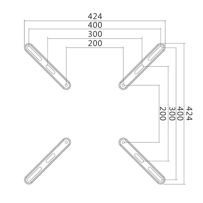 Adapter dla monitorów LCD/LED VESA 400x400 LogiLink 32-55", … | PartsPC.pl