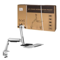 Stelaż do monitorów stanowiskowych LogiLink BP0040 13-32", m… | PartsPC.pl
