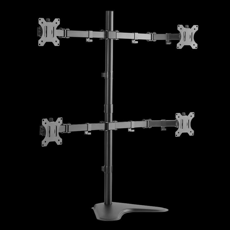 Uchwyt biurkowy na 4 monitory LCD/LED LogiLink VESA 100x100,… | PartsPC.pl