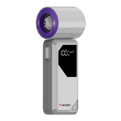 Wentylator ręczny Verbatim Cool 'n' Go AirJet szaro-fioletow… | PartsPC.pl
