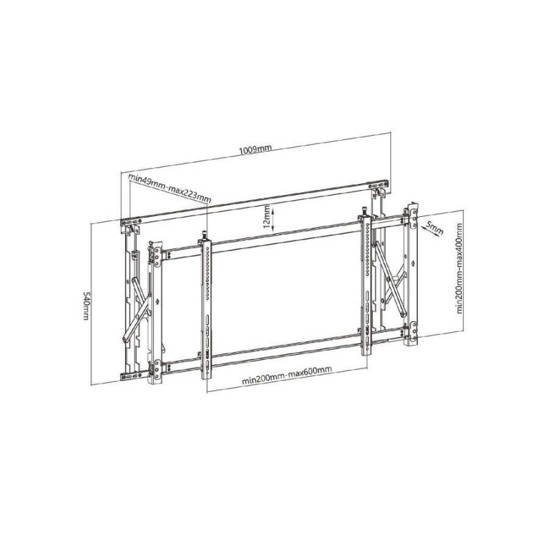 Uchwyt do TV 46-52 Digital Signage MC-845 | PartsPC.pl