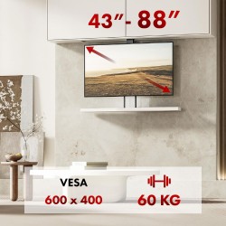 Uchwyt elektryczny sufitowo-podłogowy, wysuwany do TV Maclea… | PartsPC.pl