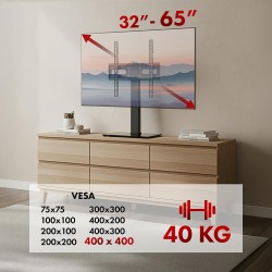 Stojak uniwersalny do TV Maclean MC-1240, na szafkę RTV, pod… | PartsPC.pl