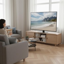 Stojak uniwersalny do TV Maclean MC-1240, na szafkę RTV, pod… | PartsPC.pl