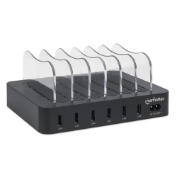 Stacja ładująca Manhattan 6-Portowa USB-A | PartsPC.pl