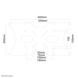 Płyta do montażu w uchwycie FPMA-VESA400 ADAPTER 100X100-400… | PartsPC.pl