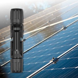 Konektor solarny, złącze MC4 1000V męskie + żeńskie 10szt. | PartsPC.pl