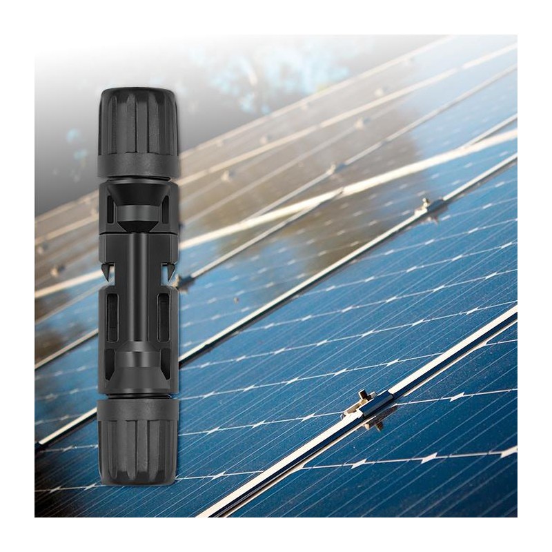 Konektor solarny, złącze MC4 1000V męskie + żeńskie 10szt. | PartsPC.pl