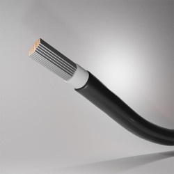 Kabel solarny fotowoltaiczny | 6mm2 | 100m | Czarny | PartsPC.pl