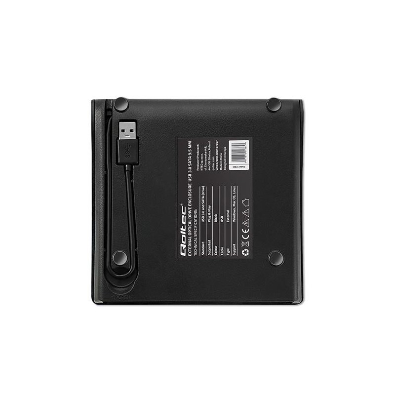 Obudowa/kieszeń na napęd optyczny CD/DVD SATA | USB3.0 | 9.5… | PartsPC.pl