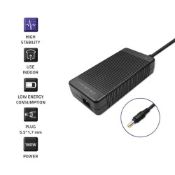 Zasilacz do Acer 180W 19.5V 9.23A 5.5x1.7 + kabel zasilający | PartsPC.pl
