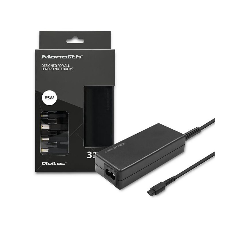 Zasilacz specjalizowany do Lenovo | 65W | 4 wtyczki |+kabel … | PartsPC.pl