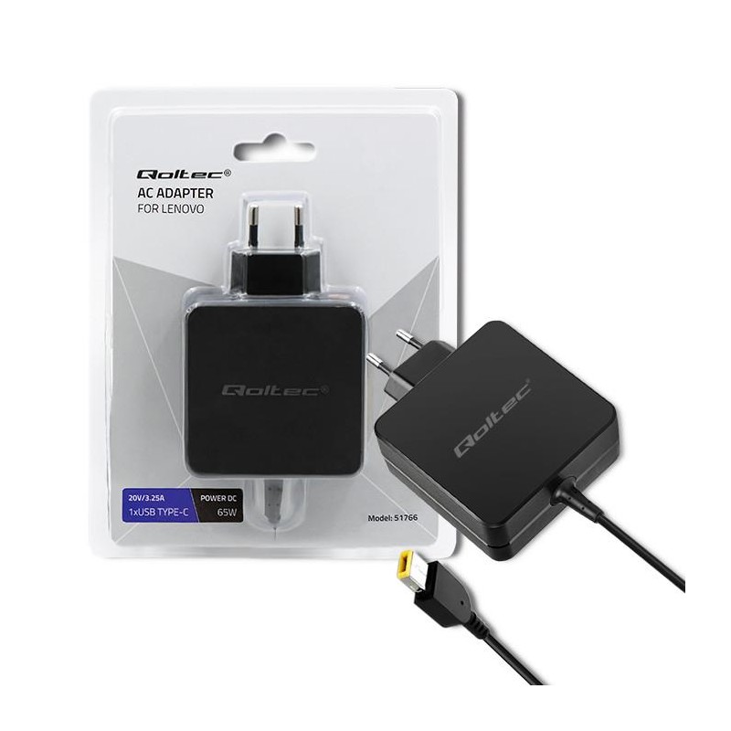 Zasilacz do Lenovo 65W | 20V | 3.25A | slim tip+pin | PartsPC.pl