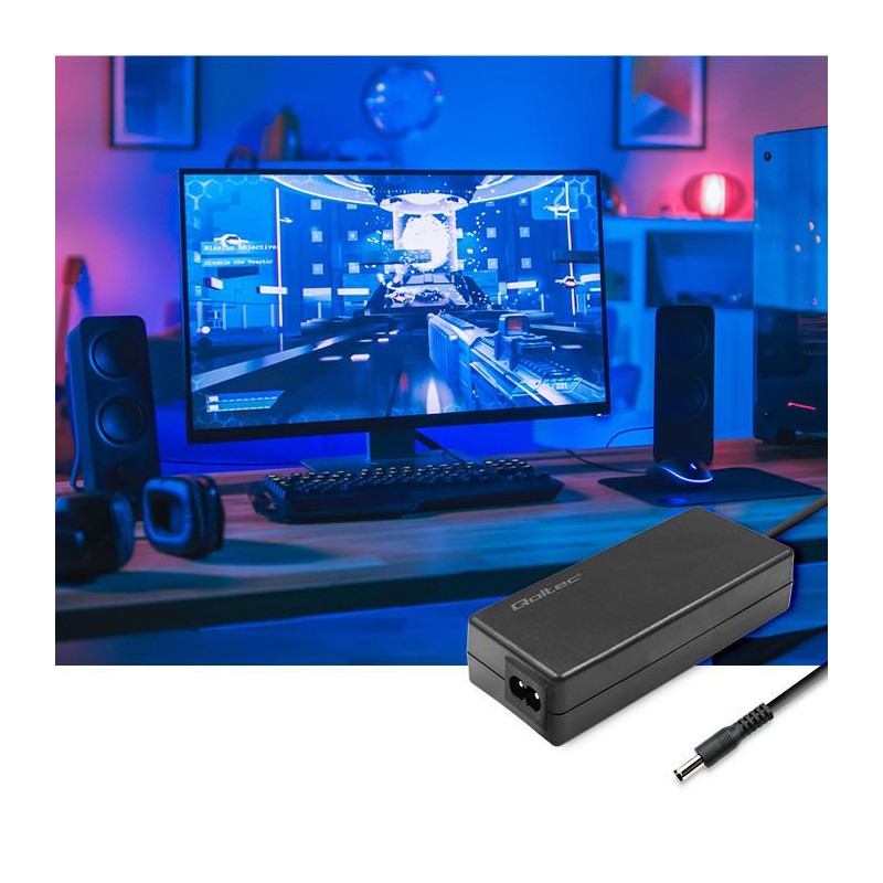 Zasilacz 40W | 12V | 3.33A | 5.5*2.1 | + kabel zasilający | PartsPC.pl