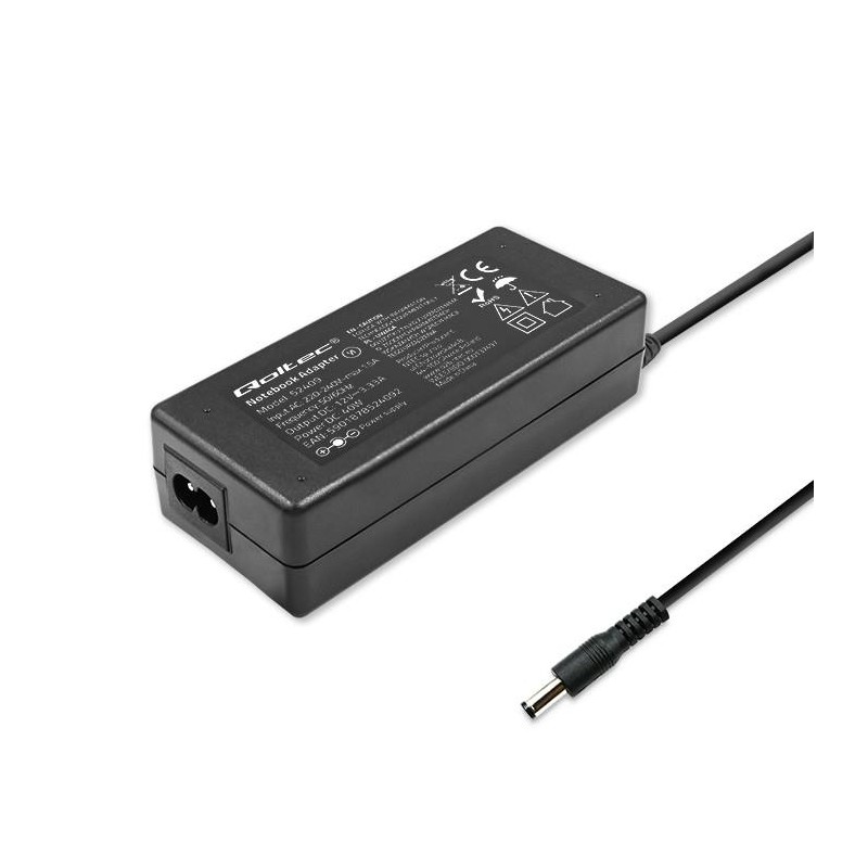 Zasilacz 40W | 12V | 3.33A | 5.5*2.1 | + kabel zasilający | PartsPC.pl