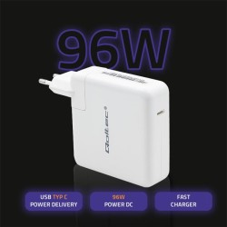 Ładowarka sieciowa FAST 96W | 5-20V | 3-4.7A | USB C PD | Bi… | PartsPC.pl