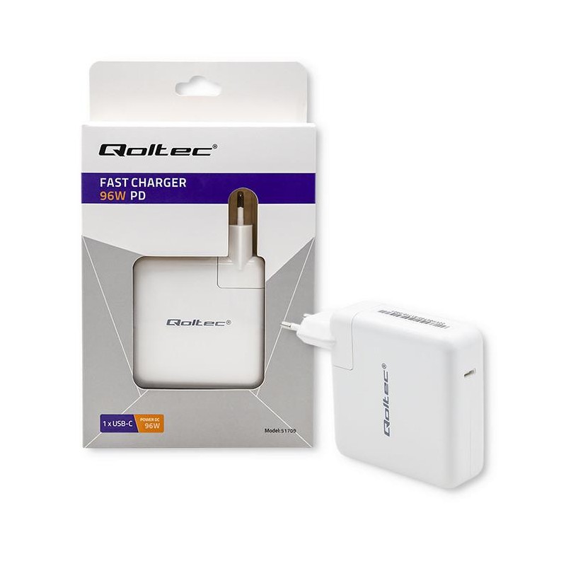 Ładowarka sieciowa FAST 96W | 5-20V | 3-4.7A | USB C PD | Bi… | PartsPC.pl