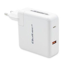 Ładowarka GaN FAST 108W | 5-20V | 3-4.7A | USB C | Biała | PartsPC.pl