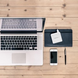 Ładowarka GaN FAST 108W | 5-20V | 3-4.7A | USB C | Biała | PartsPC.pl