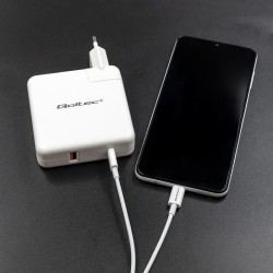 Ładowarka GaN FAST 108W | 5-20V | 3-4.7A | USB C | Biała | PartsPC.pl