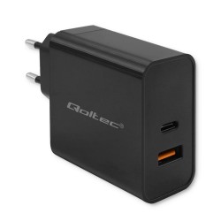 Ładowarka Super Quick PD | 1xUSB-C | 1xUSB | 65W | 5-20V |  … | PartsPC.pl