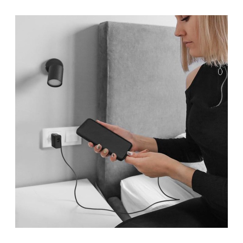 Ładowarka Super Quick PD | 1xUSB-C | 1xUSB | 65W | 5-20V |  … | PartsPC.pl