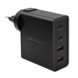 Ładowarka GaN Power Pro | 2xUSB-C | 2xUSB | 130W | 5-20V | 1… | PartsPC.pl