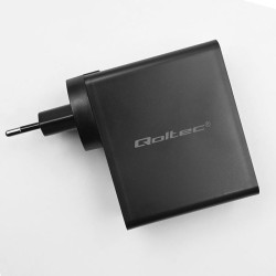 Ładowarka GaN Power Pro | 2xUSB-C | 2xUSB | 130W | 5-20V | 1… | PartsPC.pl