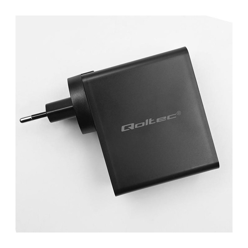 Ładowarka GaN Power Pro | 2xUSB-C | 2xUSB | 130W | 5-20V | 1… | PartsPC.pl