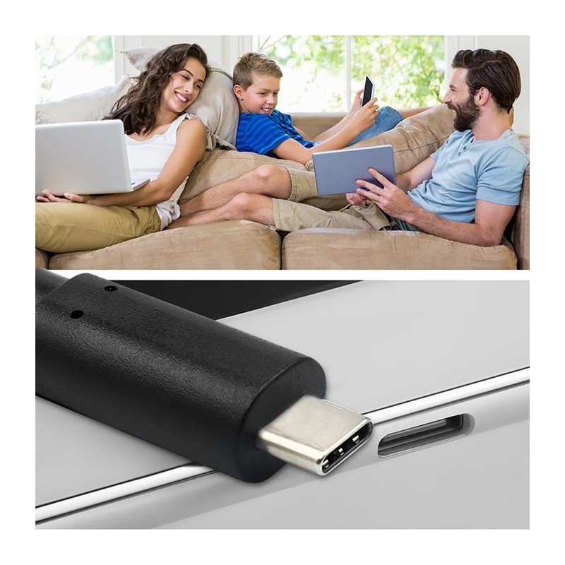 Ładowarka PD 120W Turbo | 5-28V | 3-4.5A | USB-C | Czarna | PartsPC.pl