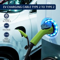 Kabel EV Qoltec do ładowania samochodu | 400V | 11kW | 16A |… | PartsPC.pl