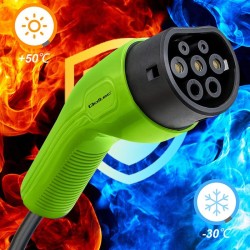 Kabel EV Qoltec do ładowania samochodu | 400V | 11kW | 16A |… | PartsPC.pl