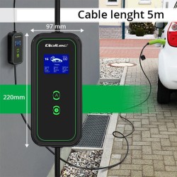 Ładowarka Qoltec do samochodu elektrycznego EV z regulacją 2… | PartsPC.pl