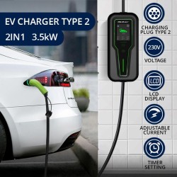 Mobilna ładowarka do samochodu elektrycznego EV z regulacją … | PartsPC.pl