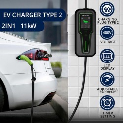 Ładowarka Qoltec do samochodu elektrycznego EV z regulacją 2… | PartsPC.pl
