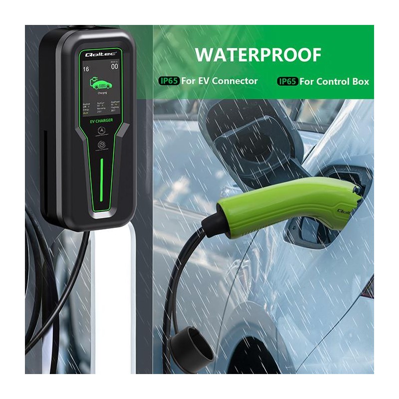 Ładowarka Qoltec do samochodu elektrycznego EV z regulacją 2… | PartsPC.pl