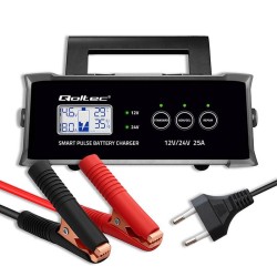 Ładowarka inteligentna Qoltec mikroprocesorowa 12V 24V 25A |… | PartsPC.pl