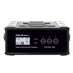 Ładowarka inteligentna Qoltec mikroprocesorowa 12V 24V 25A |… | PartsPC.pl