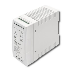Zasilacz na szynę DIN | 40W | 24V | 1.67A | Biały | Slim | PartsPC.pl