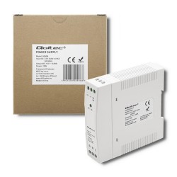 Zasilacz na szynę DIN | 10W | 12V | 0.83A | Biały | Slim | PartsPC.pl