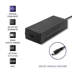 Zasilacz desktopowy 72W | 24V | 3A | 5.5*2.5 |+kabel zasilaj… | PartsPC.pl